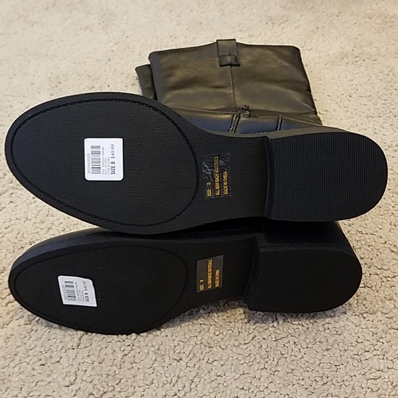 NWT Black boots - size 8 - Picture 4 of 5